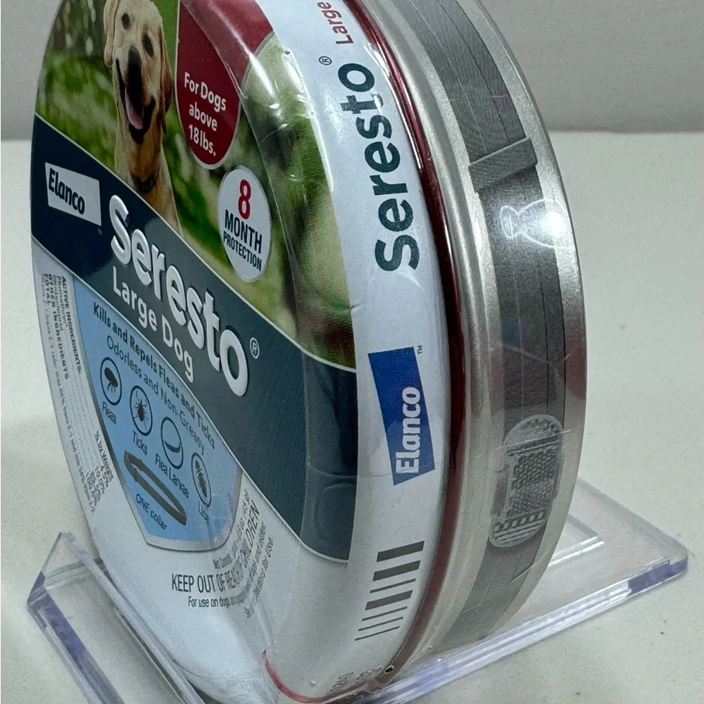 Seresto Large Dog (18+ Lbs) Flea and Tick Collar Brand New Sealed